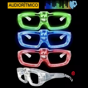 ANTEOJO AUDIORITMICO LUMINOSO CON LED X 1